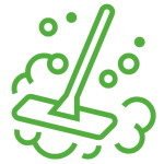 Hardwood Floor Cleaning Icon